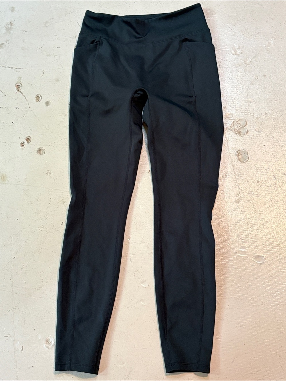 Ministry of Supply Performance Black Elastic Waist Joule Active Leggings Small